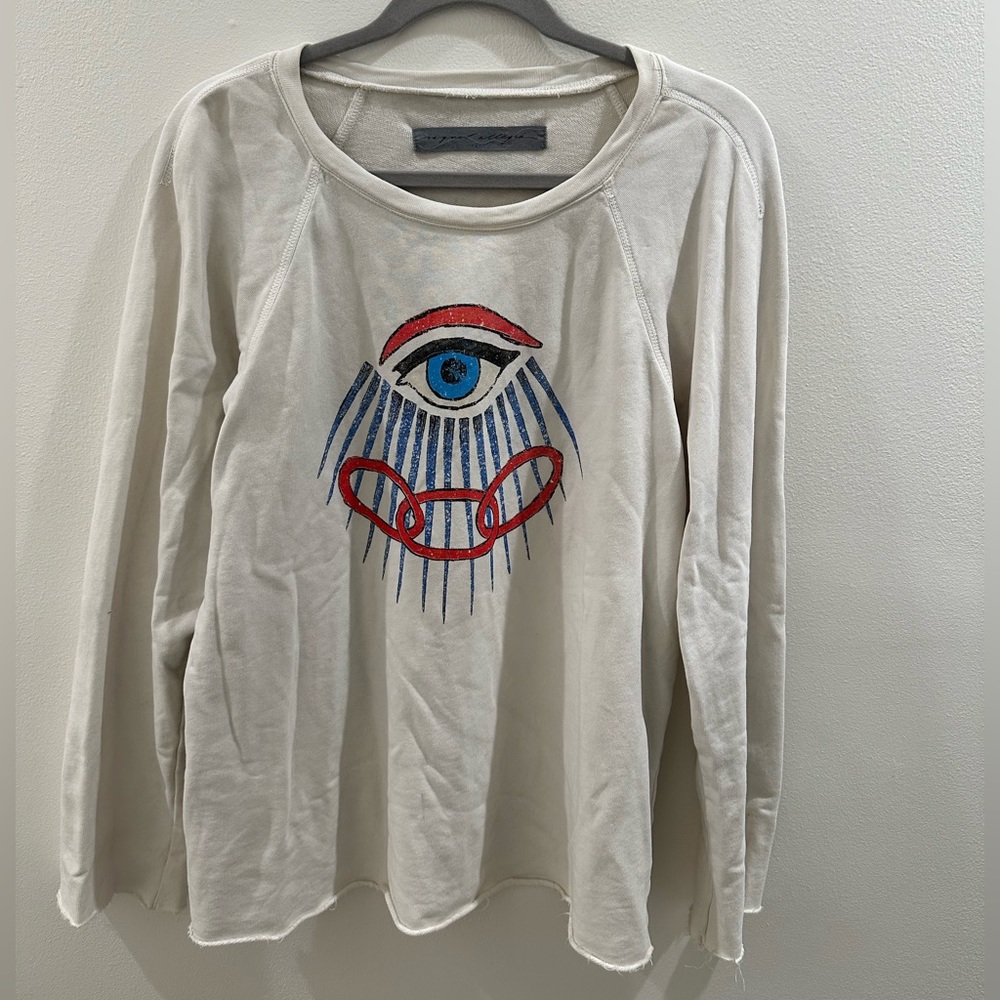 Raquel Allegra Eye Printed Sweatshirt
